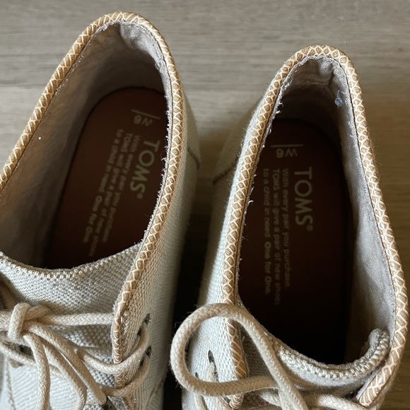 TOMS Desert Wedge | Metallic - Picture 5 of 7